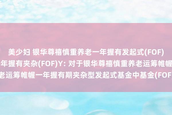 美少妇 银华尊禧慎重养老一年握有发起式(FOF)A,银华尊禧慎重养老一年握有夹杂(FOF)Y: 对于银华尊禧慎重养老运筹帷幄一年握有期夹杂型发起式基金中基金(FOF)基金司理离任的公告